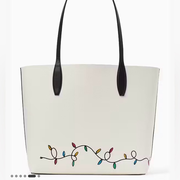 Kate Spade Christmas dachshund tote - Picture 4 of 7
